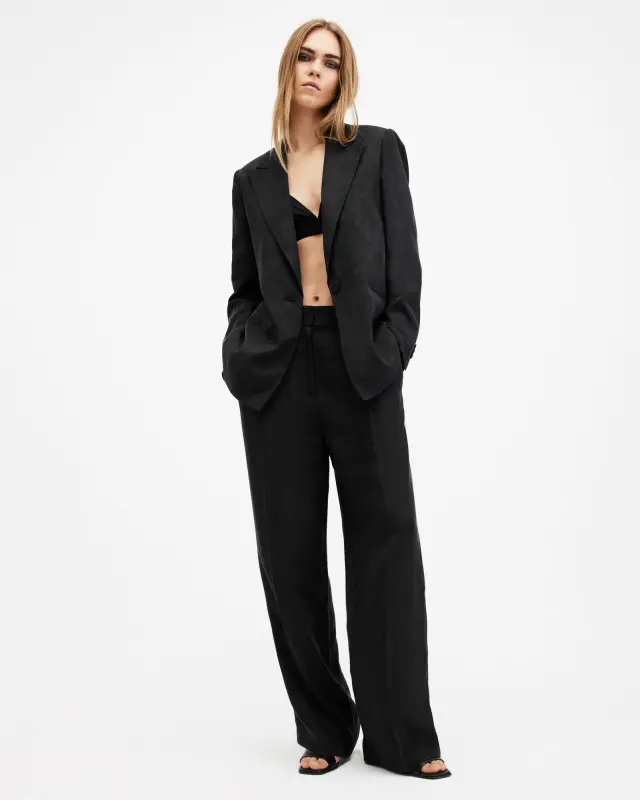 Allsaints Averie Ten Wide Leg Trousers