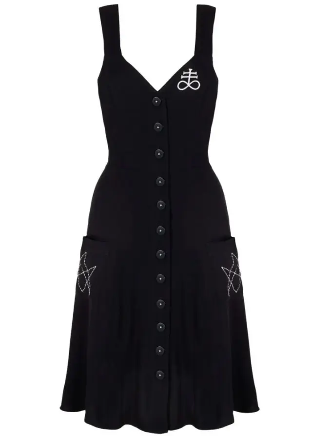 Hell Bunny Destroya Knee Dress