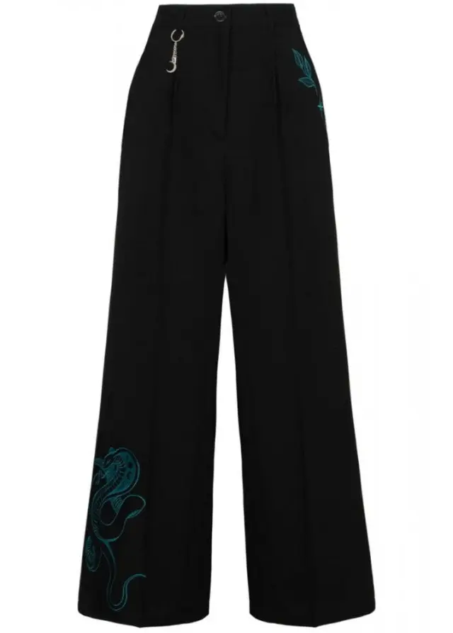 Hell Bunny Venom Trousers