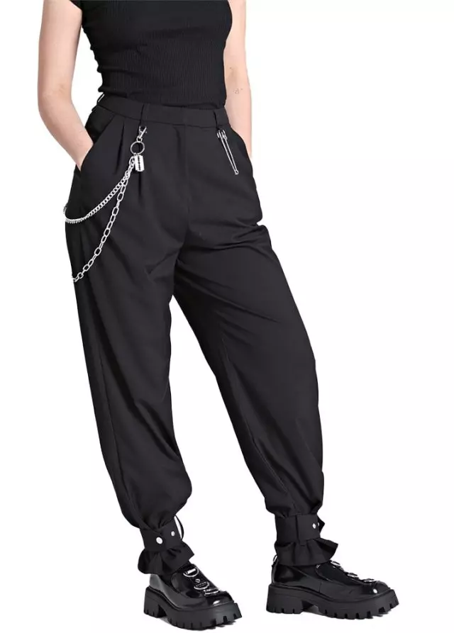 Hell Bunny Rebellion Trousers 