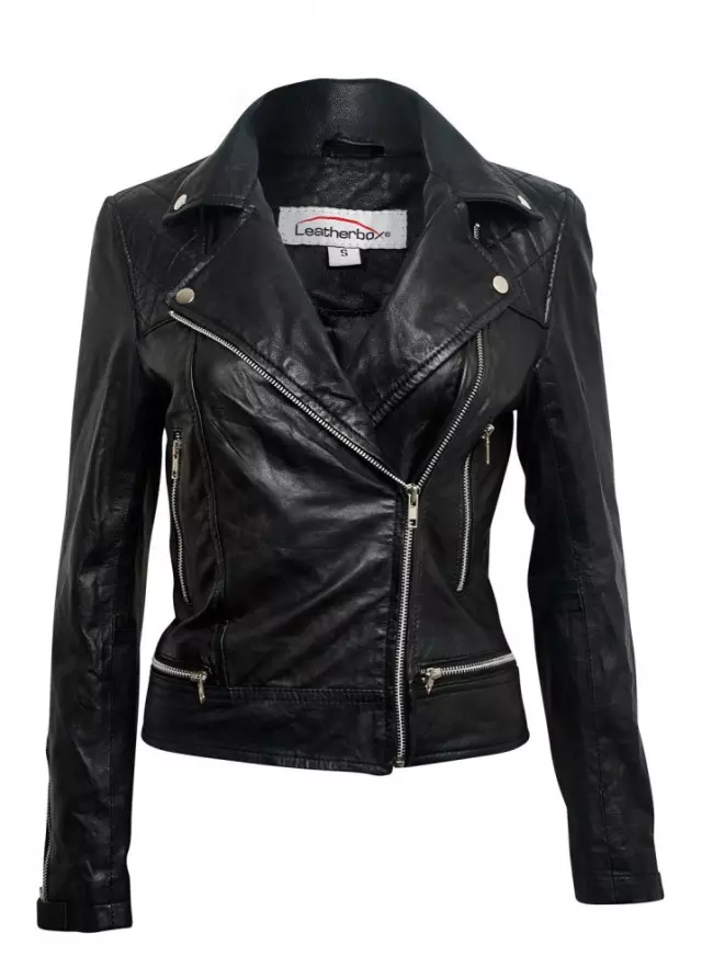 Attitude Clothing Leather Biker Jacket 