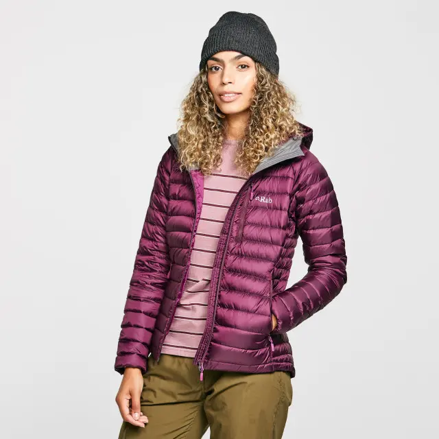Women's Microlight Alpine Down Jacket, Purple