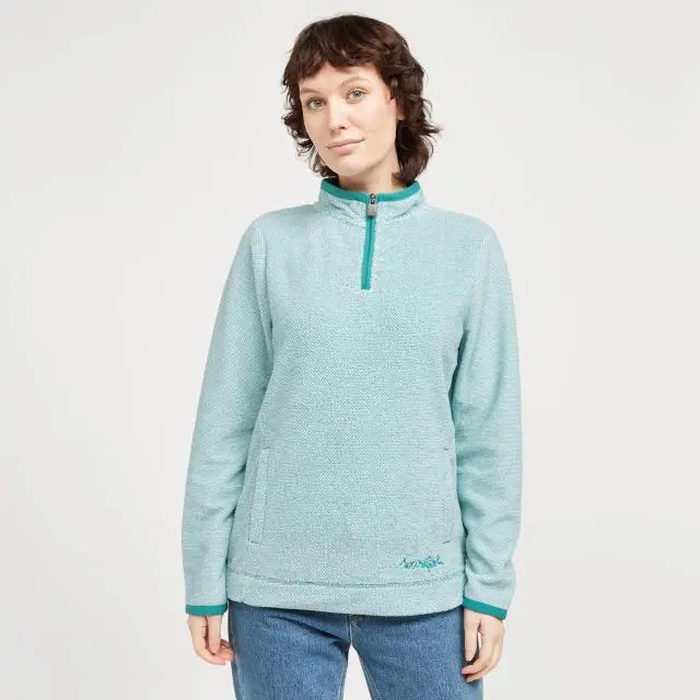 Women's Regina Eco Quarter-Zip Fleece, Blue