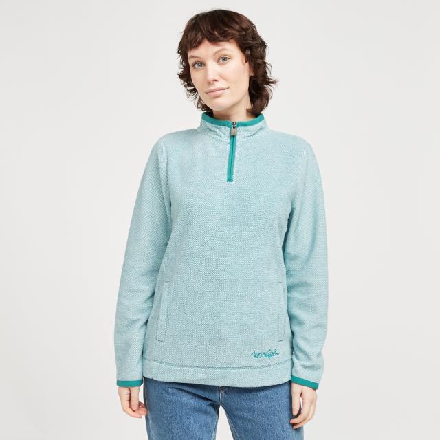 Women's Regina Eco Quarter-Zip Fleece, Blue