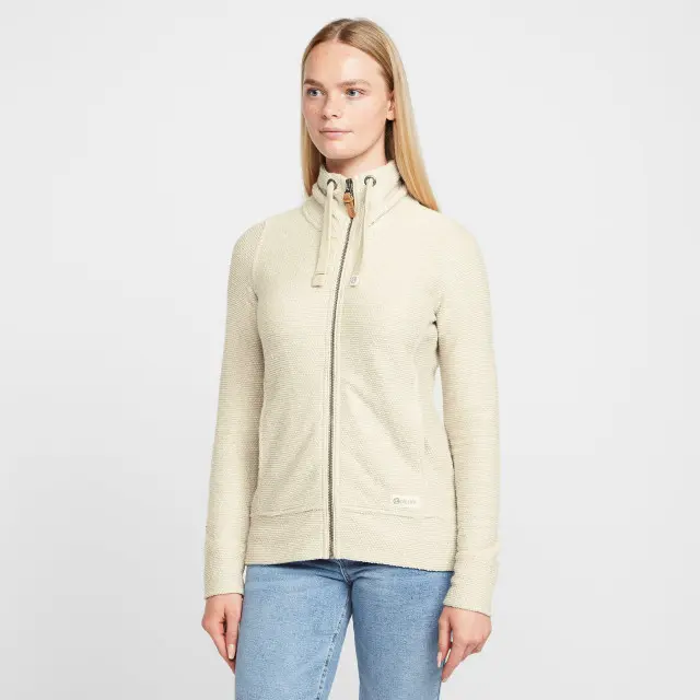 Women's Saunton Full Zip Jacket, Cream