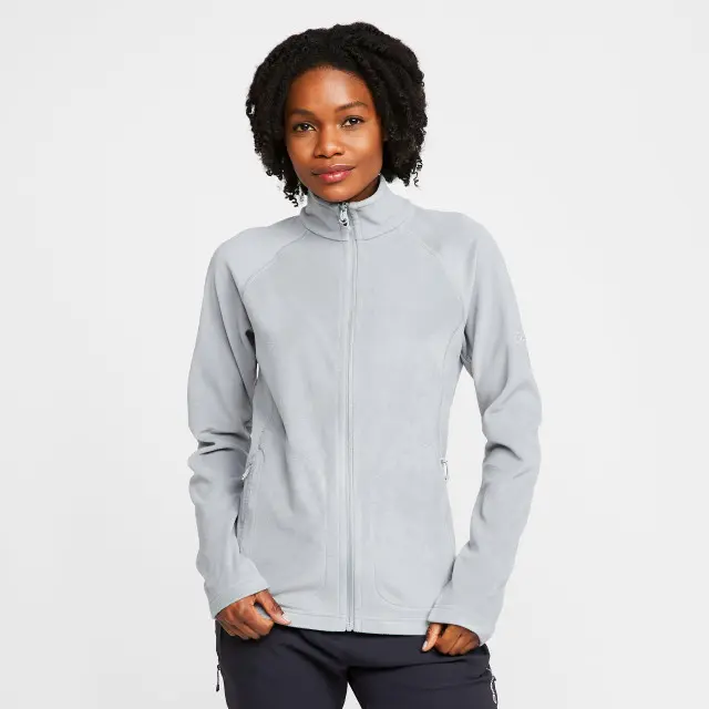 Women's Hartsop Polartec Full Zip Fleece, Grey