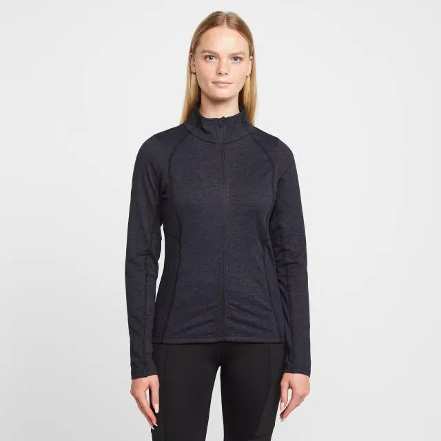 Women's Activity Full-Zip Fleece, Black