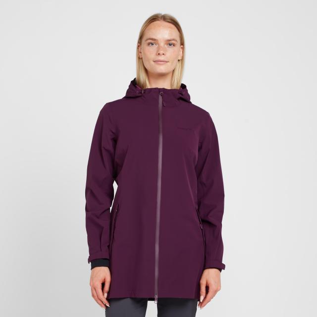 Women's Coledale Longline Waterproof Jacket, Purple