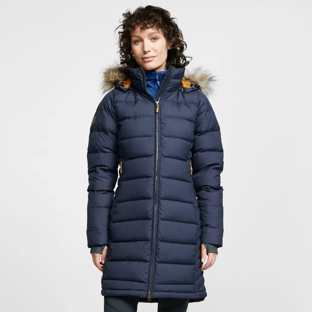 Women's Deep Cover Parka, Blue