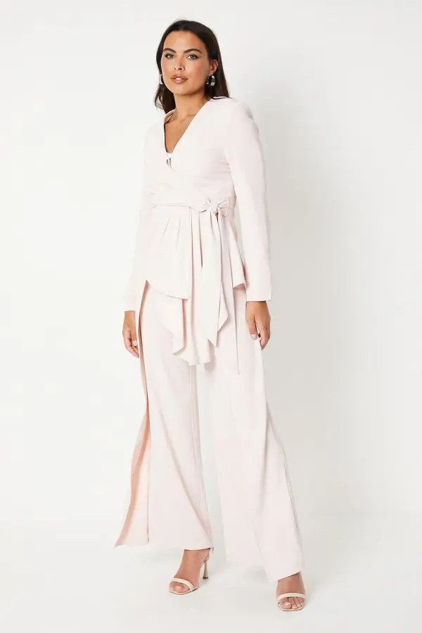 Overlay Wide Leg Trouser 