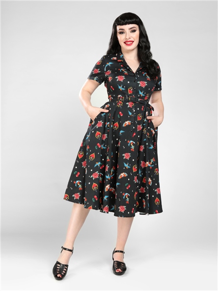 Collectif acorn outlet dress