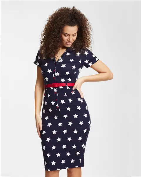 Collectif caterina outlet pencil dress