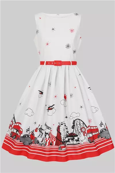 Lindy Bop Audrey Atomic Dress