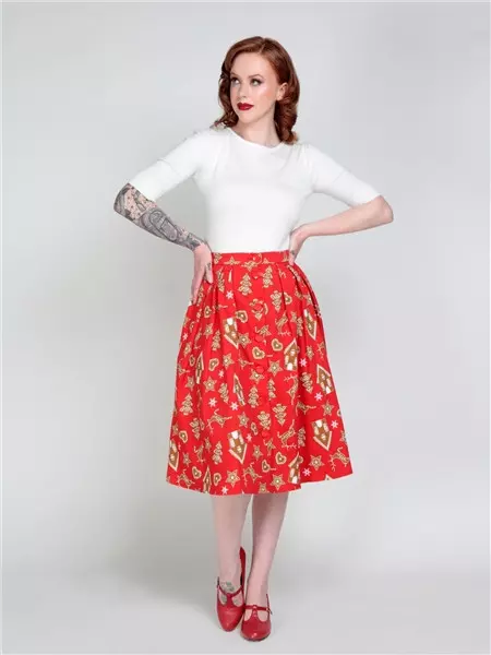 Petite twill midi on sale skirt