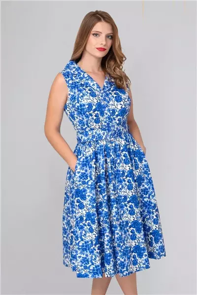 Lindy bop hot sale blue dress