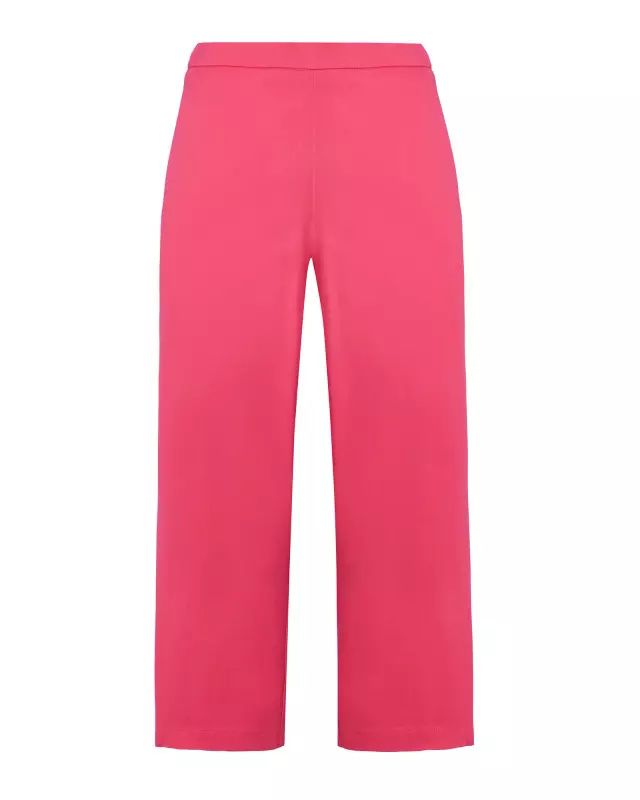 Cotton Traders Women's Perfect Stretch Crop Trousers in Orange