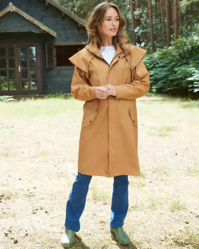 Cotton Traders Lightweight Windermere Coat in Yellow
