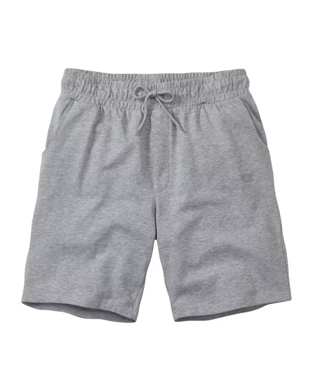 Cotton Traders Cotton Jog Shorts in Grey