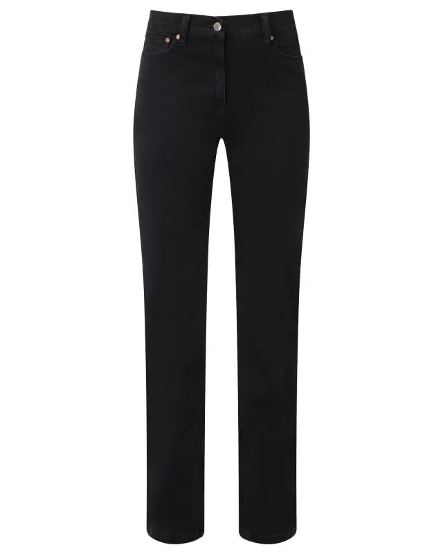 Cotton Traders Women's Women’s Stretch Jeans in Black