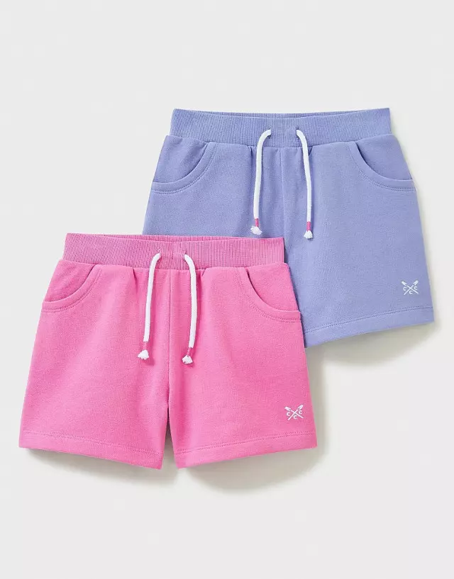 Crew Clothing 2 Pack Jersey Shorts