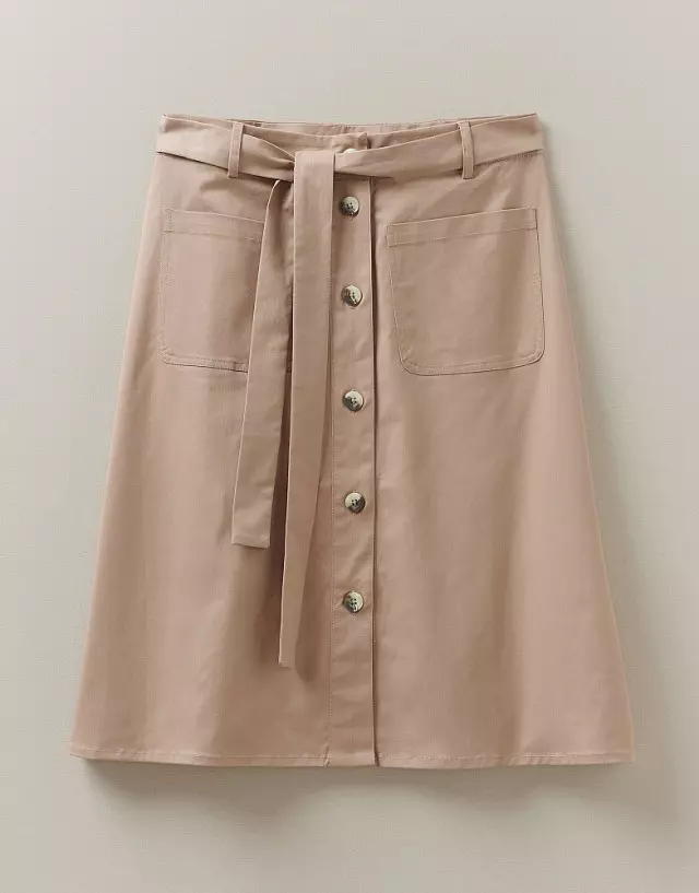 Crew Clothing Button Through Skirt