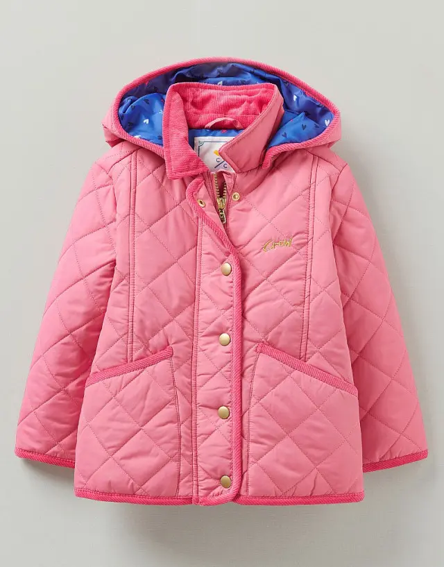Crew Clothing Quilted Hooded Jacket