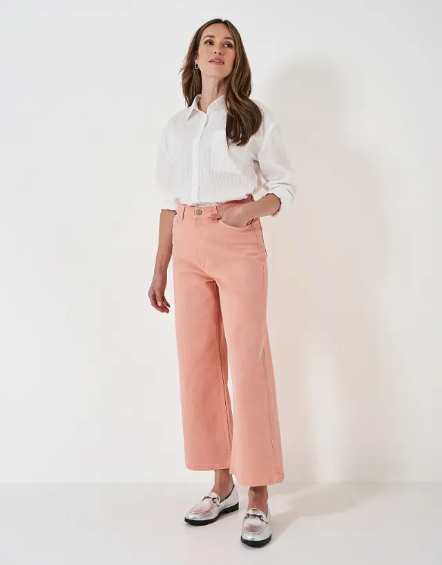 Crew Clothing Relaxed Leg Cropped Jeans