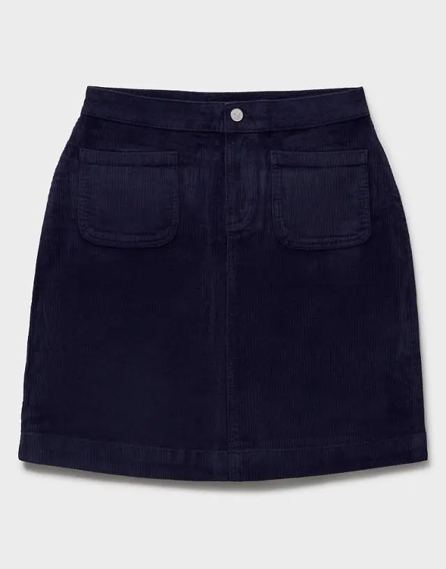 Crew Clothing Cord Mini Skirt