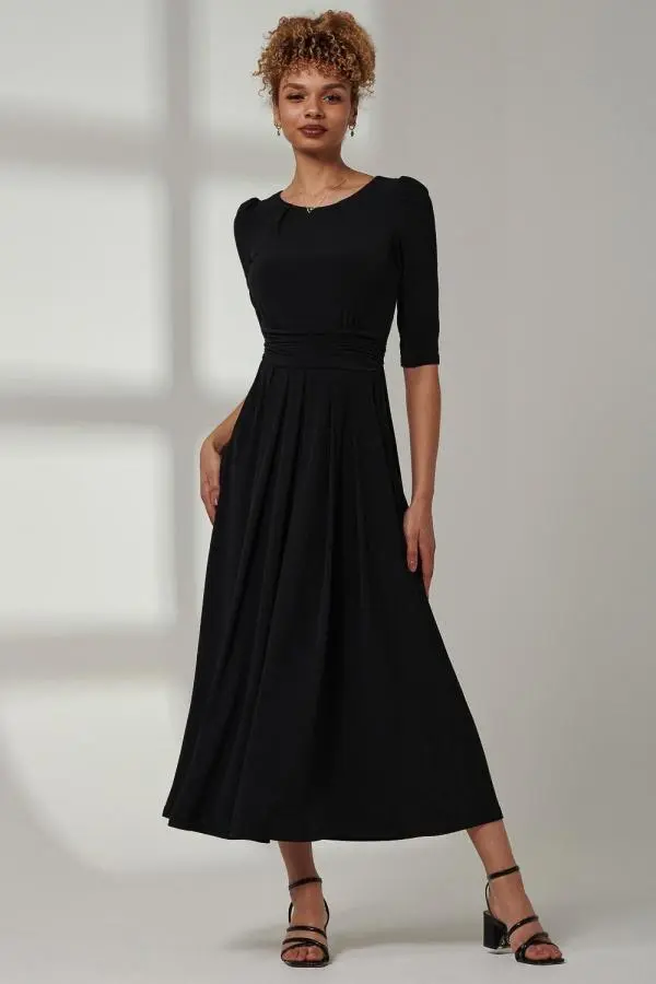 Parker 3/4 Sleeve Maxi Dress