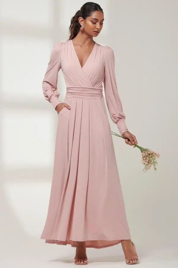 Giulia Long Sleeve Maxi Dress