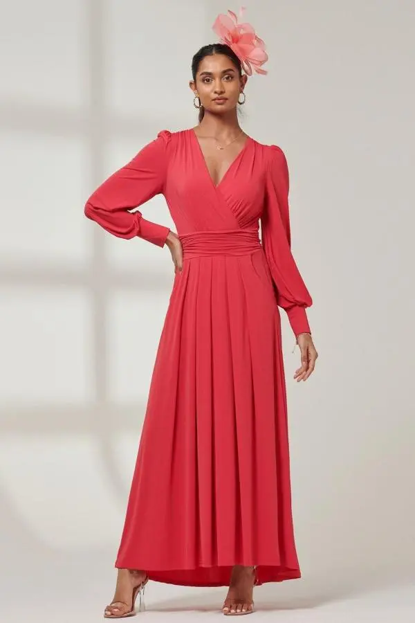 Giulia Long Sleeve Maxi Dress