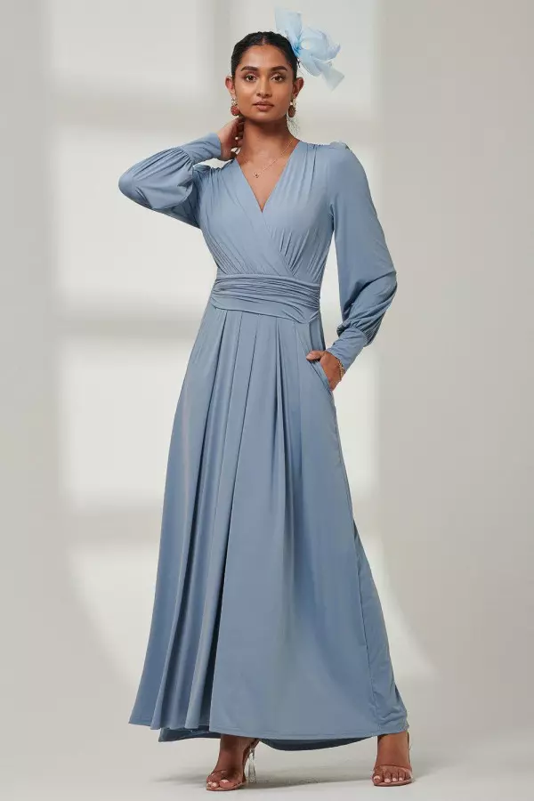 Giulia Long Sleeve Maxi Dress