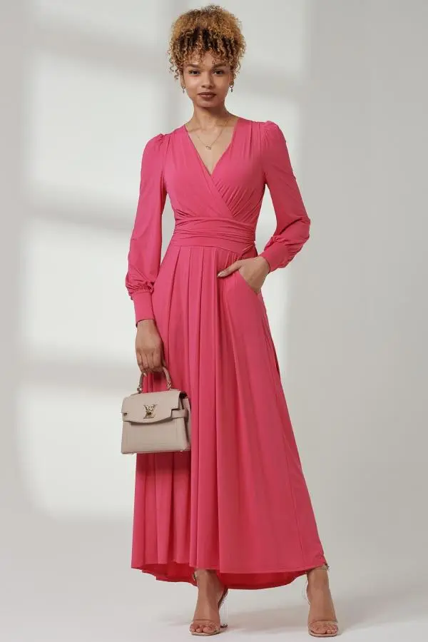 Giulia Long Sleeve Maxi Dress