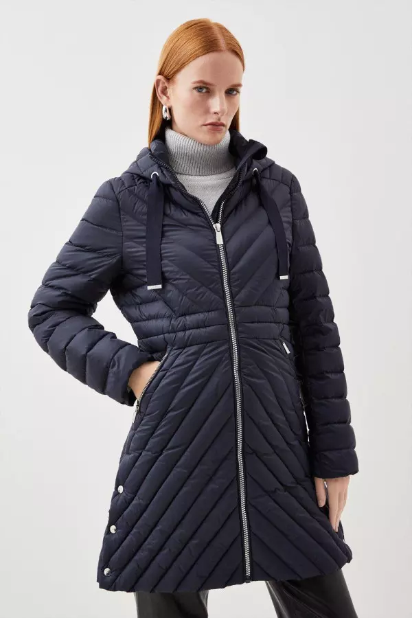 Real Down Packable Coat