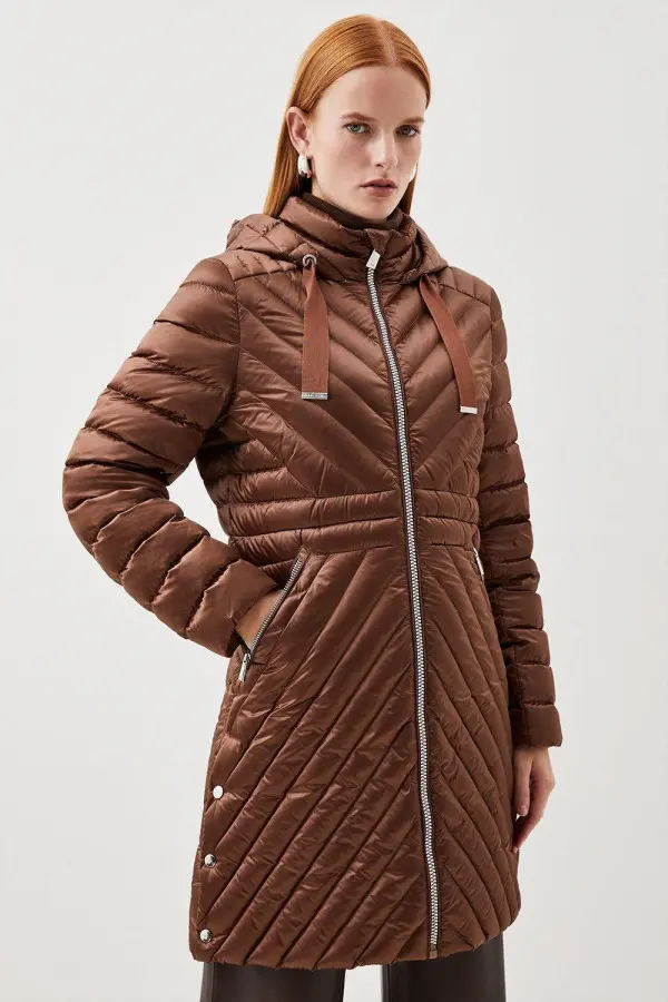 Real Down Packable Coat