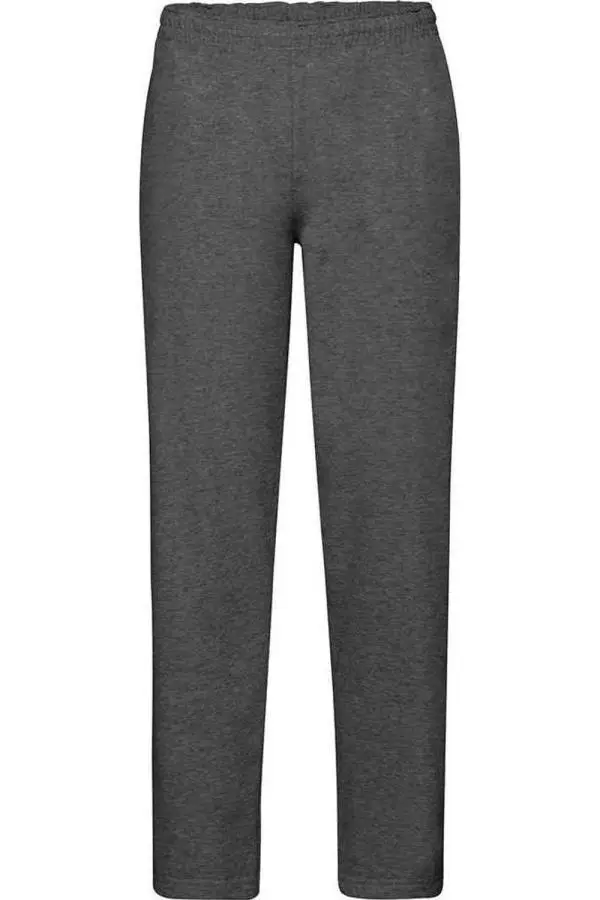 Classic Heather Open Hem Jogging Bottoms