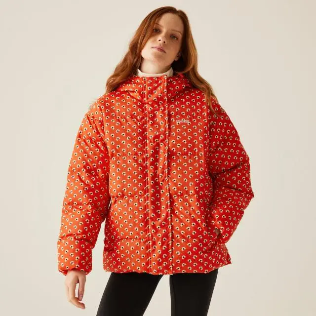 'Orla Kiely' Oversized Quilted Jacket