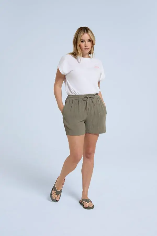 'Ria' Lightweight Comfortable Organic Texture Beach Shorts