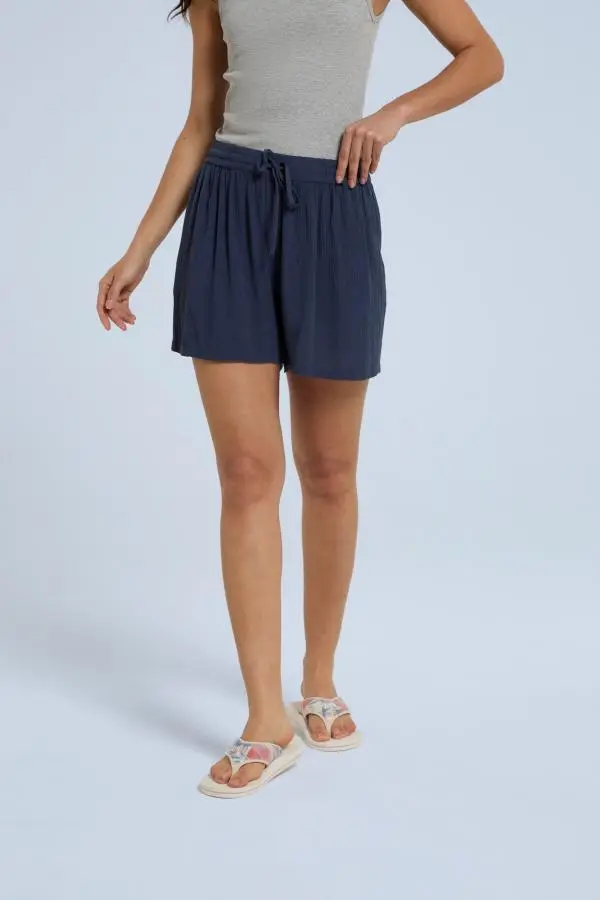 'Ria' Lightweight Comfortable Organic Texture Beach Shorts