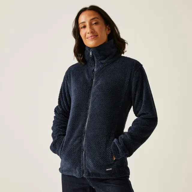 Heidy Fluffy Full Zip Fleece