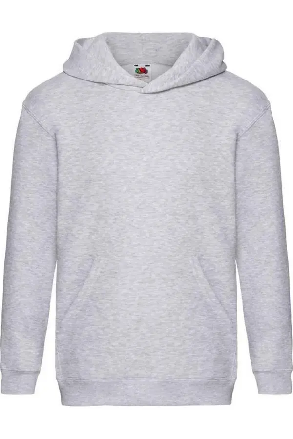 Premium Heather Hooded Sweatshirt