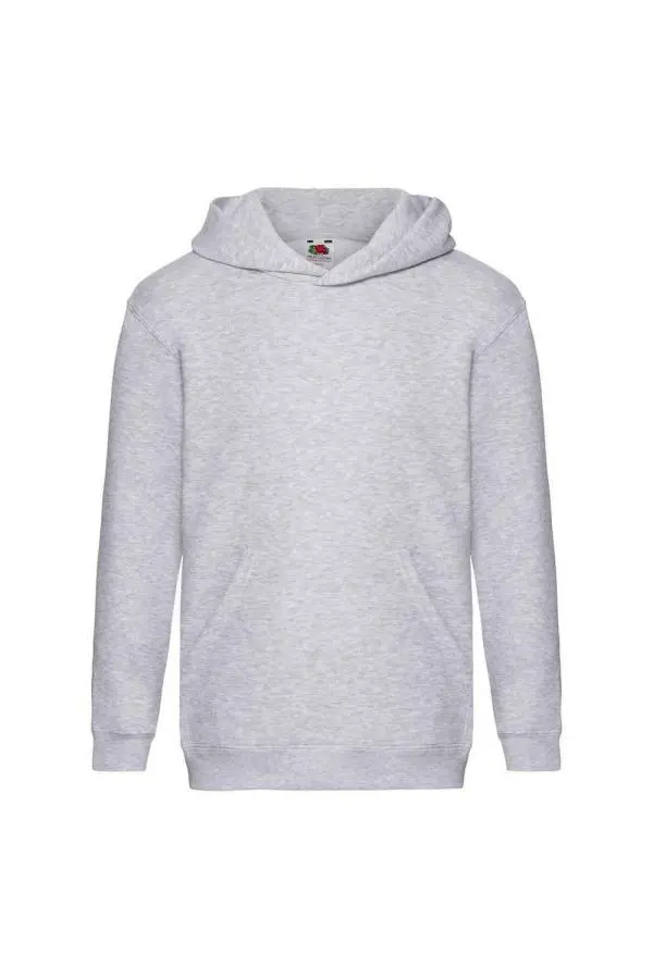 Premium Heather Hooded Sweatshirt