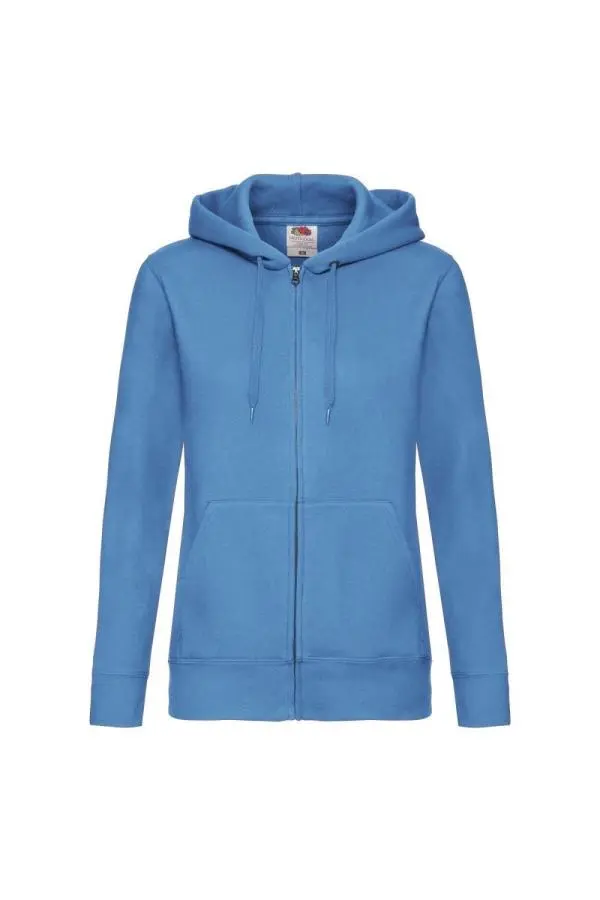 Lady-Fit Hooded Sweatshirt Jacket