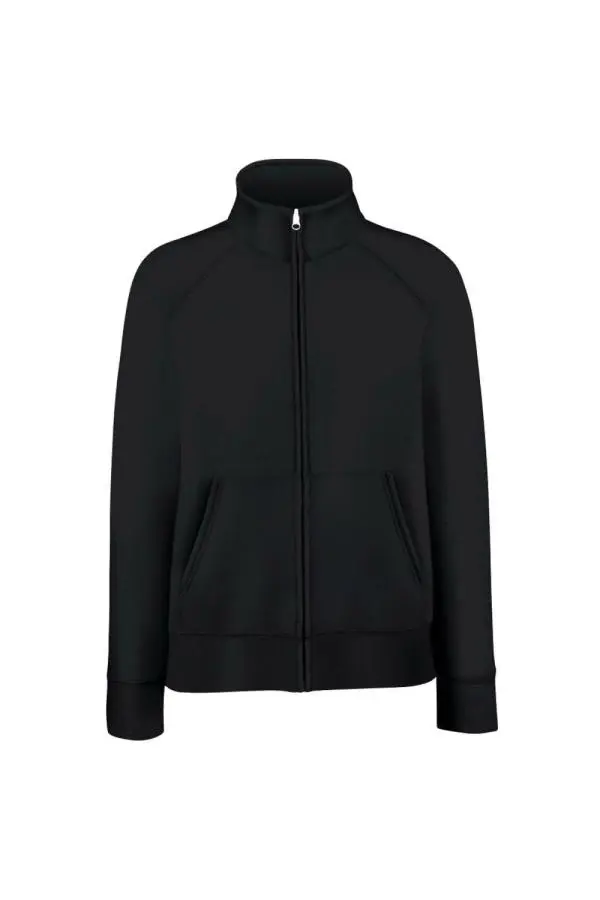 Lady-Fit Fleece Sweatshirt Jacket