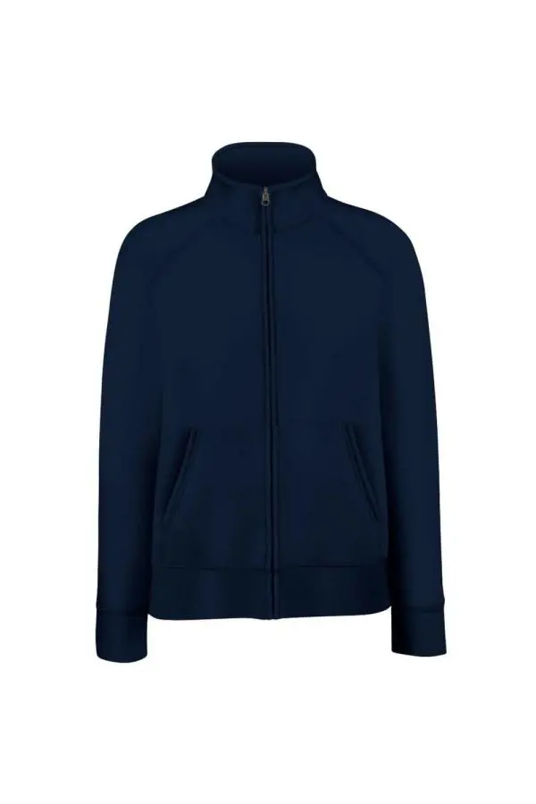 Lady-Fit Fleece Sweatshirt Jacket