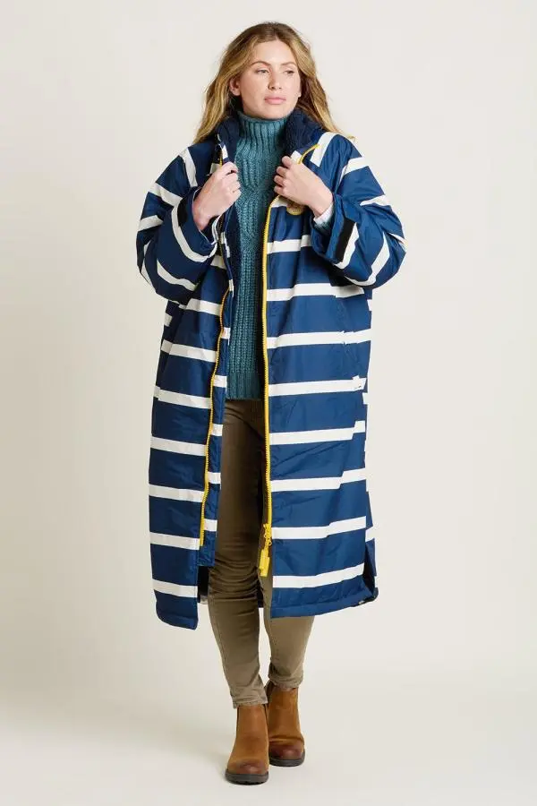 Nautical Stripe Chinook  Changing Robe