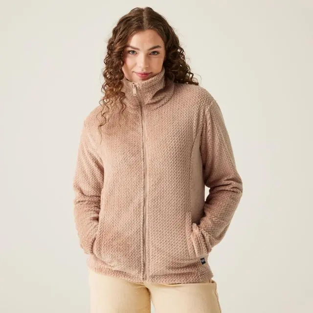 Heidy Fluffy Full Zip Fleece