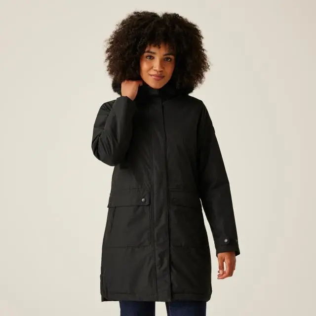 'Sabinka II' Fur Trim Parka Jacket