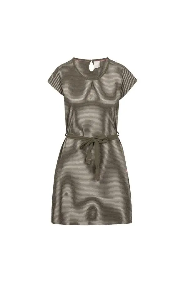 Lidia Round Neck Cotton Dress