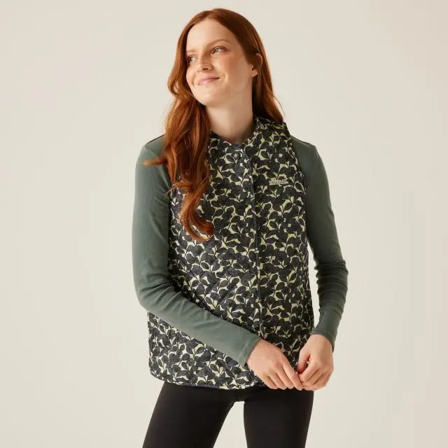 'Orla Kiely' Quilted Bodywarmer